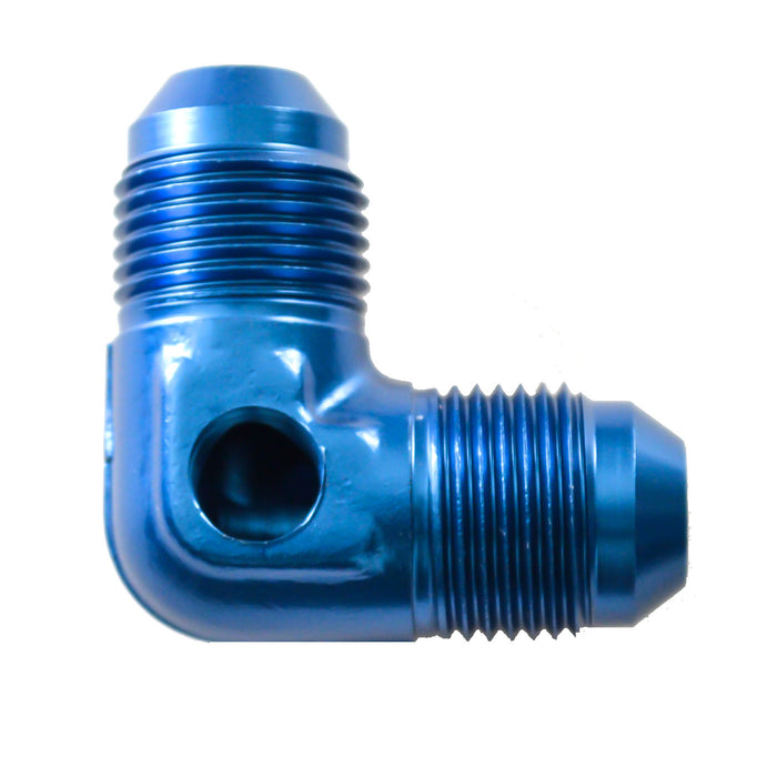 90° Flare with 1/8 Port