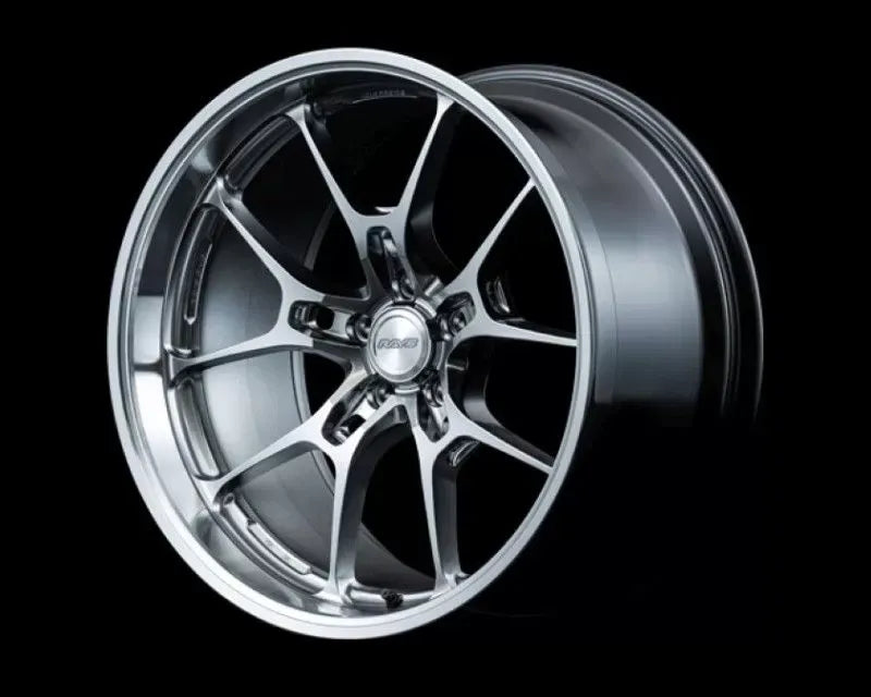 Volk Racing G025LC Wheel 20x8.5 5x114.3 38mm Shining Light Metal/Rim FDMC