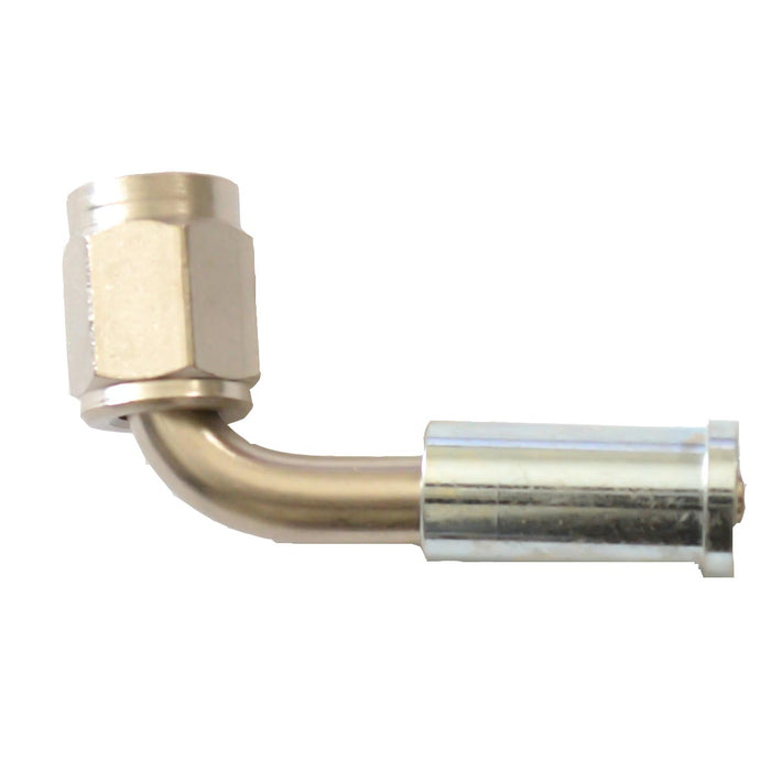 Crimp PTFE Hose End 90° |