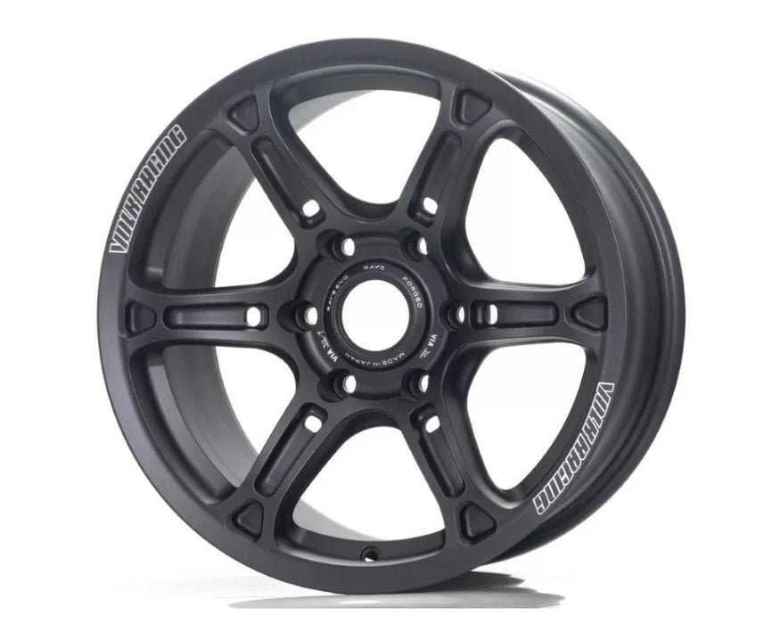 Volk Racing TE37XTR Wheel 17x8 6x139.7 20mm Matte GunBlack