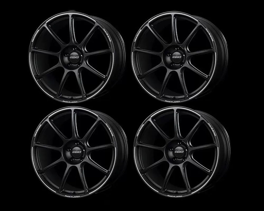 Lexus RC F Volk Racing Wheel Set GT090 20x9.5 | 20x10.5 Blast Black