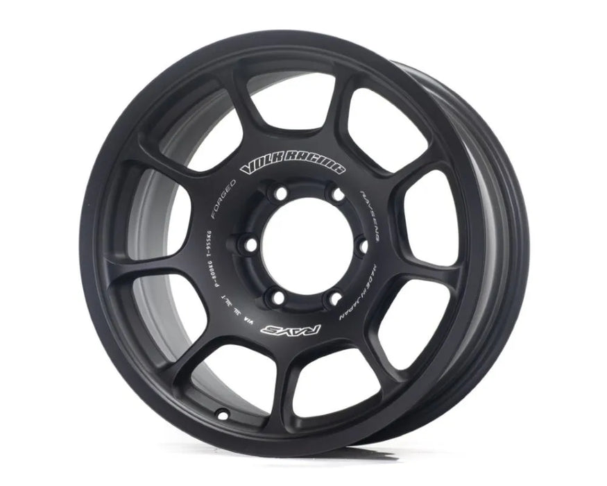 Volk Racing ZE40X Wheel 17x8 6x139.7 0mm Blast Black 2