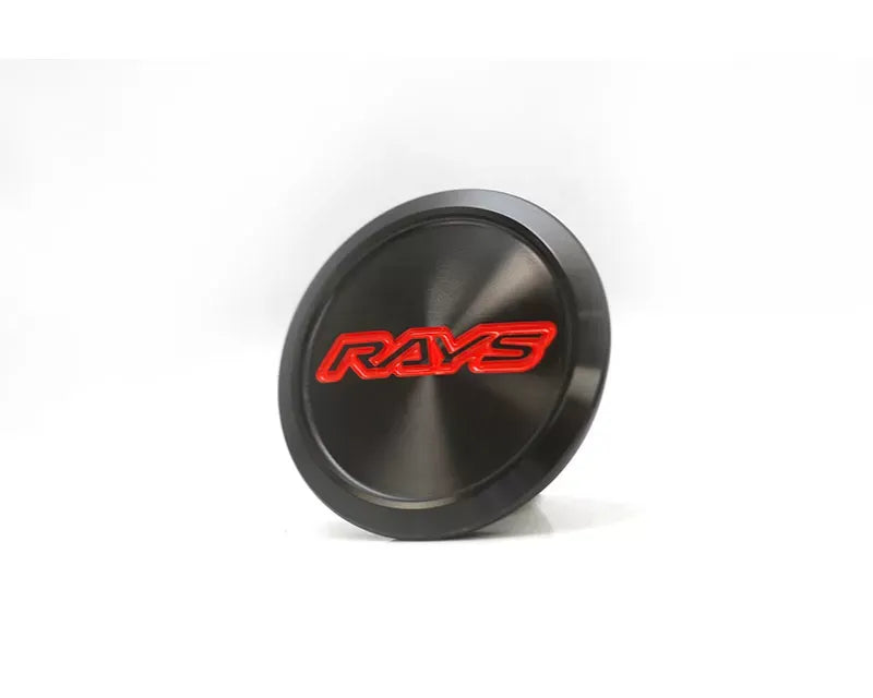 Volk Racing G25 Center Cap - Black/Red
