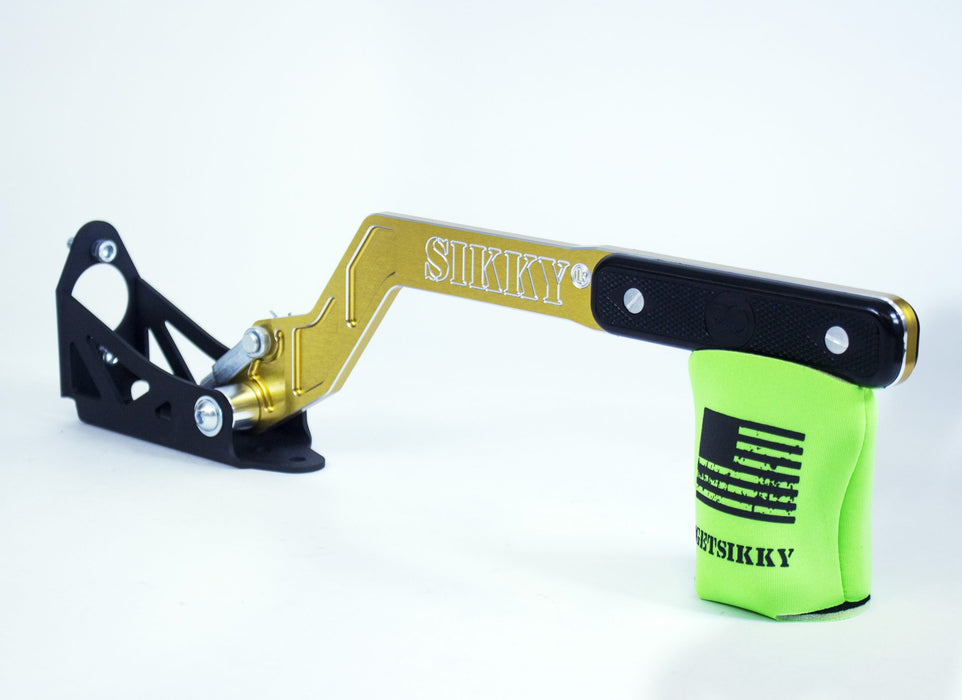 Pull-Up Style Hydraulic Handbrake - Gold Handle 